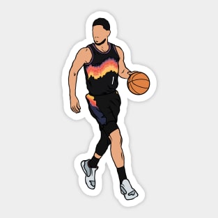 Devin Booker Dribbling Sticker